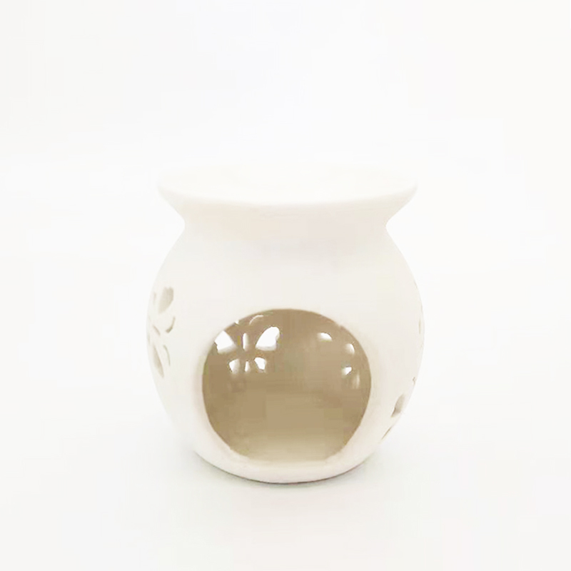 Ceramic aroma essential oil burner wax melt warmer UK for home decor